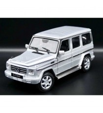 MERCEDES-BENZ CLASS G V8 FROM 2009 SILVER 1:24 WELLY left front