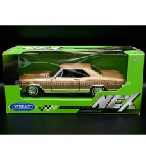 1965 BUICK RIVIERA GRAND SPORT GOLD 1:24 WELLY with packaging