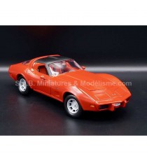 CHEVROLET CORVETTE C3 FROM 1979 RED 1:24 MOTORMAX right front