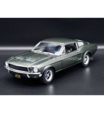FORD MUSTANG GT FROM THE MOVIE BULLITT FROM 1968 HOLLYWOOD SERIE II 1:24 GREENLIGHT left front
