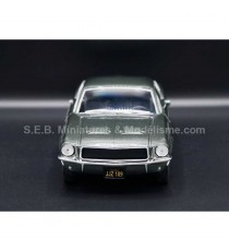 FORD MUSTANG GT FROM THE MOVIE BULLITT FROM 1968 HOLLYWOOD SERIE II 1:24 GREENLIGHT front side