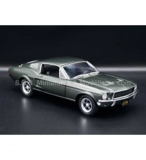FORD MUSTANG GT FROM THE MOVIE BULLITT FROM 1968 HOLLYWOOD SERIE II 1:24 GREENLIGHT right front