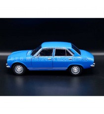 PEUGEOT 504 FROM 1974 BLUE 1:24 WELLY left side