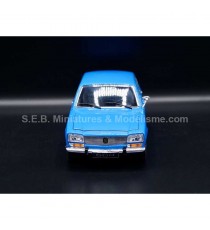 PEUGEOT 504 FROM 1974 BLUE 1:24 WELLY front side