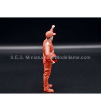 RACING LEGEND PILOT FIGURE YEAR 90 RED 1:18 AMERICAN DIORAMA right side