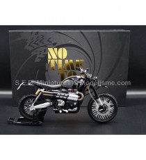 TRIUMPH SCRAMBLER 1200 MATERA ( JAMES BOND NO TIME TO DIE ) 1/12 CORGI vue de côté droit