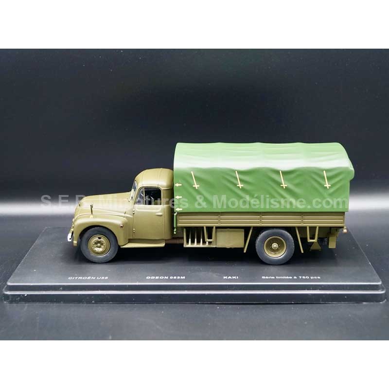 CITROËN TYPE U55 MILITARY FRENCH ARMY OF 1960 SERIES LIMITED 750PCS 1960 LIMITÉE 750pcs 1:43 ODEON