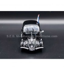 PEUGEOT 202 FFI (FRENCH POLICE) FROM 1938 BLACK 1:43 ODEON front side