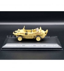 VW VOLKSWAGEN SCHWIMMWAGEN TYPE 166 SAND FROM 1943 1:43 ODEON left side