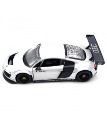 AUDI R8 LMS "AUDI SPORT" DE 2011 GRISE 1:24 RASTAR vue de côté gauche