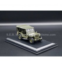 JEEP WILLYS 1/4 MILITARY U.S.A ( 75th birthday D-DAY ) 1:43 CARARAMA right front
