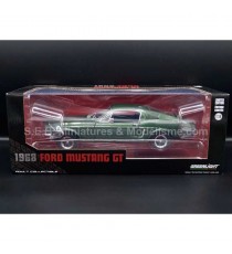 FORD MUSTANG GT FASTBACK FROM 1968 LIMITED EDITION 1:18 GREENLIGHT in the packaging