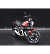 DUCATI SCRAMBLER ICON 803cc FROM 2015 RED 1:12 TSMMODEL front right