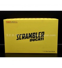 DUCATI SCRAMBLER ICON 803cc FROM 2015 RED 1:12 TSMMODEL with packaging
