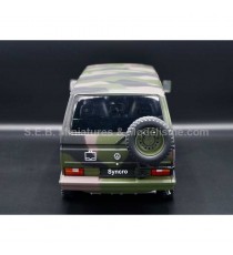 VW T3 BUS SYNCRO ARMY 1:18 KK SCALE back side