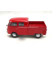 VW VOLKSWAGEN COMBI T1 TYPE II PICK-UP ROUGE 1:24 MOTORMAX côté gauche