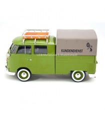 VW VOLKSWAGEN COMBI T1 TYPE II PICK-UP SERVICE CLIENTS VOLKSWAGEN VERT 1:24 MOTORMAX, côté gauche