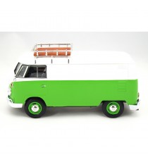 VW VOLKSWAGEN COMBI T1 TYPE II TOLÉ VERT 1:24 MOTORMAX, côté gauche