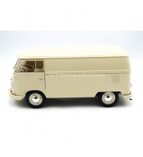 VW VOLKSWAGEN T1 FOURGON 1963 BEIGE CLAIR 1:18 WELLY côté gauche