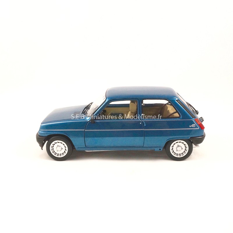 Renault 5 Alpine Turbo bleu