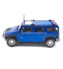 HUMMER H2 STATION WAGON BLEU 1:24 MAISTO