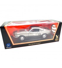 FORD MUSTANG SHELBY GT 500 KR GRISE 1:18 LUCKY DIE CAST SOUS BLISTER