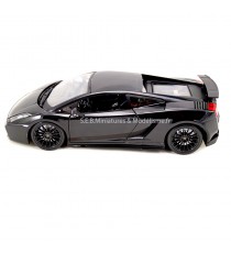 LAMBORGHINI GALLARDO SUPERLEGGERA NOIR 1:18 MAISTO, CÔTÉ GAUCHE