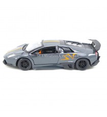 LAMBORGHINI MURCIELAGO LP670-4SV GRIS / ORANGE 1:24  BURAGO CÔTÉ GAUCHE