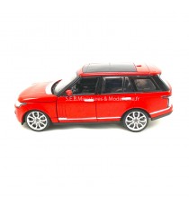 RANGE ROVER LAND ROVER HSE ROUGE 1:24 RASTAR côté gauche