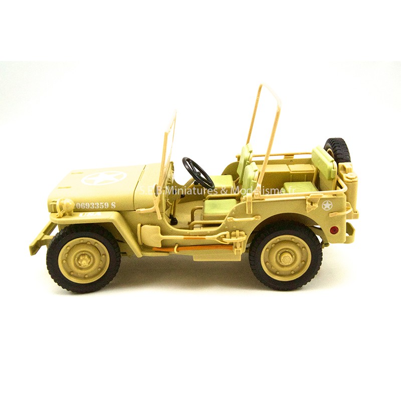 Jeep Willys US Army 1943 version sable du desert