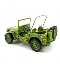 Jeep Willys US Army 1942 vert 1/18 T9 arrière gauche