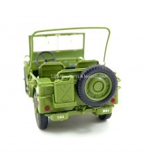 Jeep Willys US Army 1942 vert 1/18 T9 vue arrière
