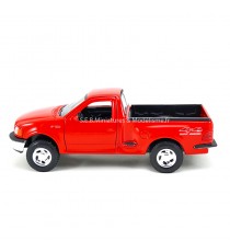 FORD F-150 FLARESIDE PICK UP DE 1999 ROUGE 1:24 WELLY côté gauche