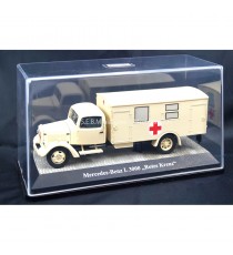 MERCEDES-BENZ L3000 EXPEDITIONS-LKW CROIX ROUGE 1:43 PREMIUM CLASSIXXs dans sa boîte