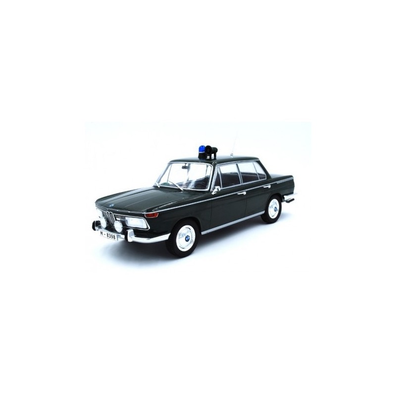BMW 2000 ti (TYPE 120) POLICE ALLEMANDE 1:18 MCG vue de face
