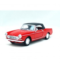 PEUGEOT 404 CABRIOLET 1963 ROUGE 1:24 WELLY