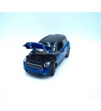 MINI COOPER S CONTRYMAN R60 BLUE 1:24 RASTAR open hood