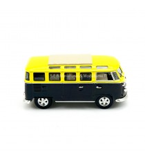 VW VOLKSWAGEN T1 SAMBA DE 1962 MICROBUS TOIT FERMÉ 1:43 LUCKY DIE CAST, CÔTÉ DROIT