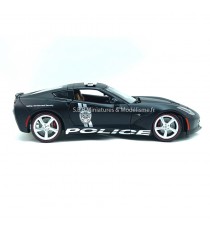 CHEVROLET CORVETTE STINGREY ROAD POLICE USA FROM 2014 1:18 MAISTO right front