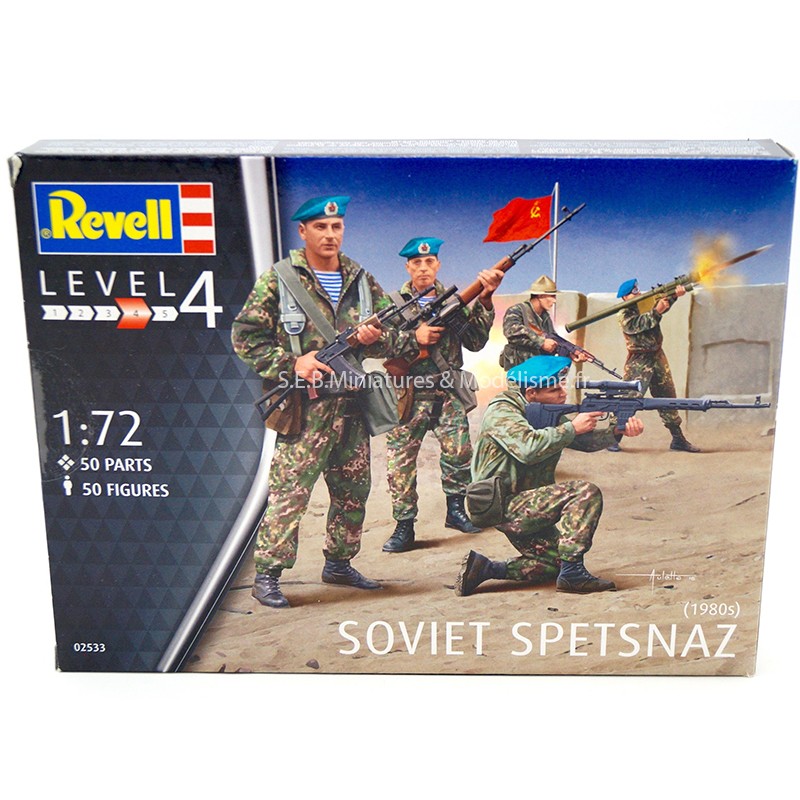 PETITS SOLDATS MODELKIT ARMÉE SOVIÉTIQUE ( A PEINDRE ) 1:72 REVELL