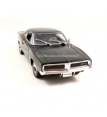 DODGE CHARGER 70 R/T FROM 1969 BLACK 1:18 MAISTO