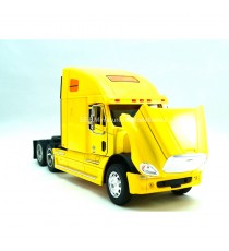 CAMION FREIGHTLINER COLOMBIA JAUNE -1:32 WELLY capot ouvert