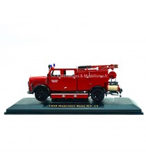 CAMION MERCEDES TLF-15 DAIMLER BENZ POMPIERS 1950 - 1:43 LUCKY DIE CAST côté gauche