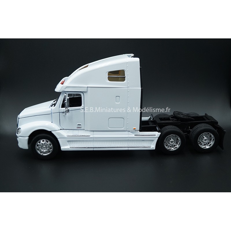 CAMION FREIGHTLINER COLOMBIA BLANC -1:32 WELLY côté gauche