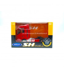 TRUCK MAN 18.440 (4X2) RED 1:32 WELLY in the packaging