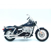 HARLEY DAVIDSON FXDBI DYNA STREET BOB BLEU MÉTALLISÉ FONCÉ 1:12 MAISTO côté droit
