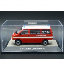 VW VOLKSWAGEN T4 BUS POMPIERS  "112" SÉRIE LIMITÉE 500Pcs 1:43 PREMIUM CLASSIXXs en boîte vitrine