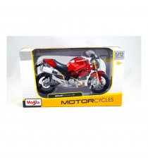 DUCATI MONSTER 696 FROM 2010 RED 1:12 MAISTO in the packaging