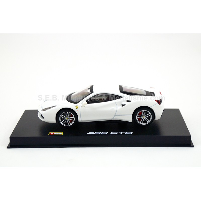 Modèle réduit de voiture en boîte : Ferrari Signature 488 GTB : Echelle 1/43