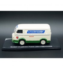PEUGEOT D3 PUBLICITAIRE PRODUITS LAITIERS STEENVOORDE - 1:43 ELIGOR côté gauche